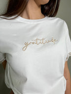 T-shirt Cotone Scritta