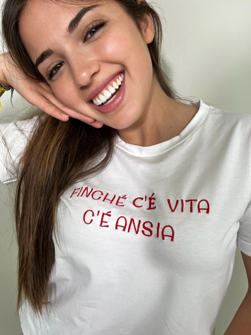 T-shirt Ricamo
