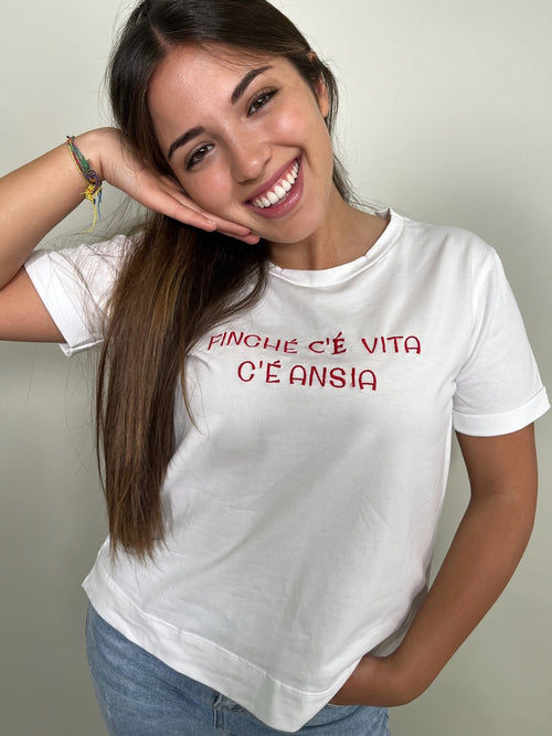 T-shirt Ricamo