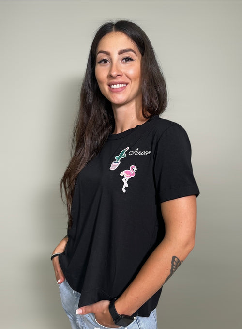 T-shirt Ricamo