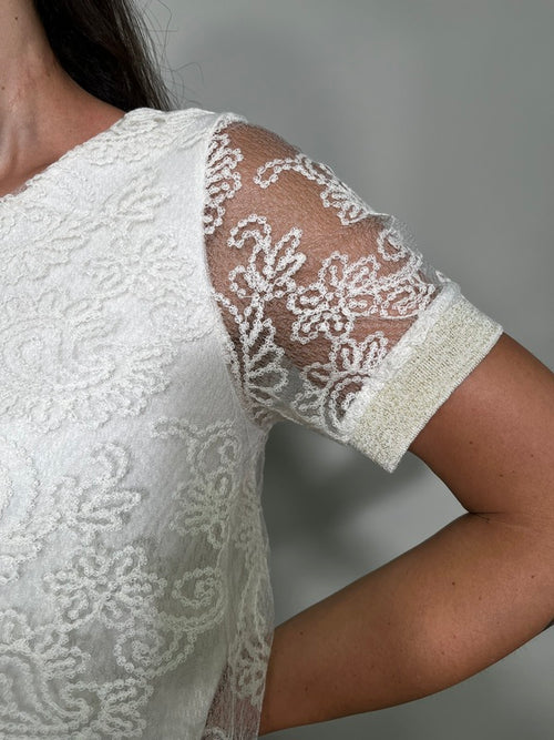 Abito Effetto Tulle