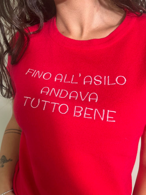 Maglia Ricamata