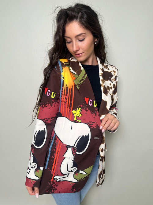 Blazer Over Snoopy