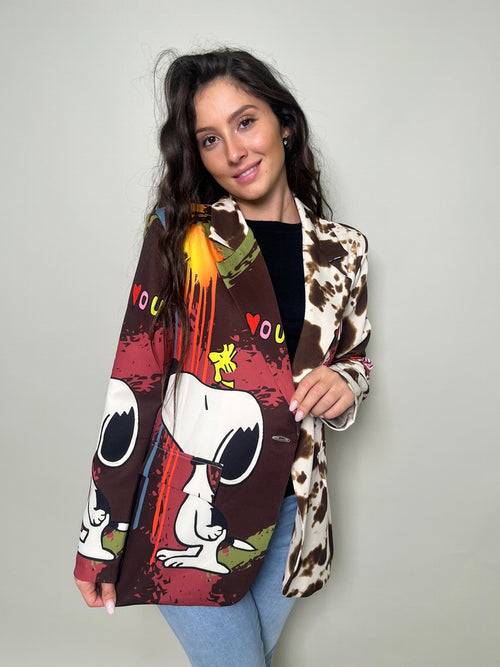 Blazer Over Snoopy
