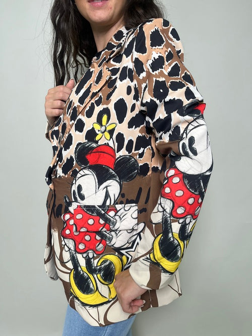 Blazer Over Mickey Mouse