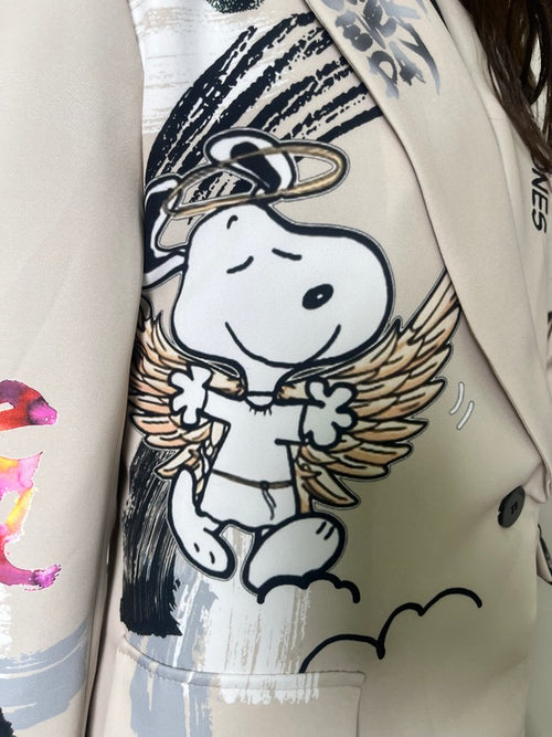 Blazer Over Snoopy