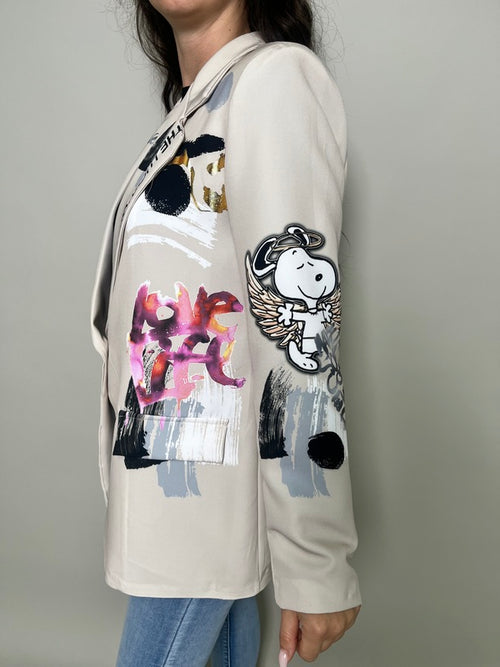 Blazer Over Snoopy