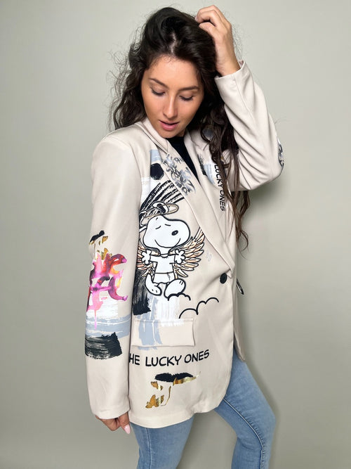 Blazer Over Snoopy