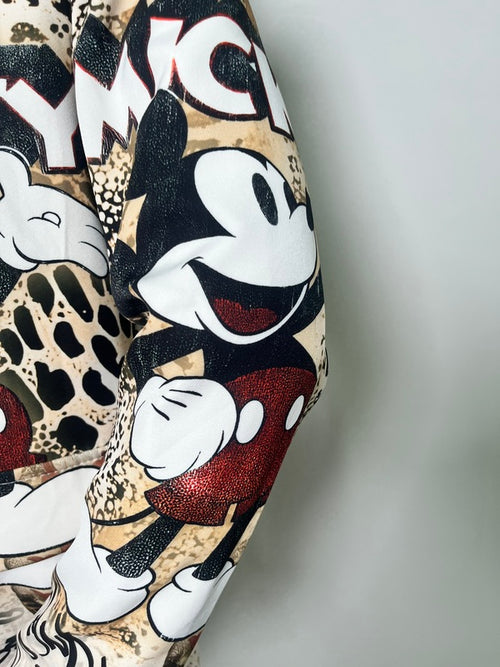 Blazer Over Mickey Mouse