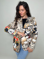 Blazer Over Mickey Mouse