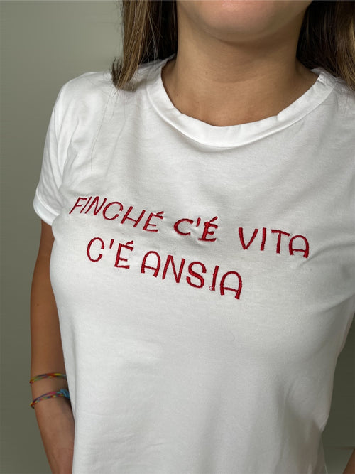 T-shirt Ricamo