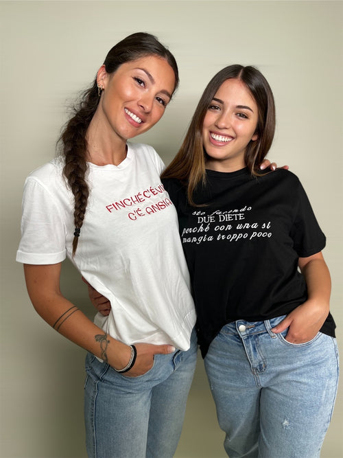 T-shirt Ricamo