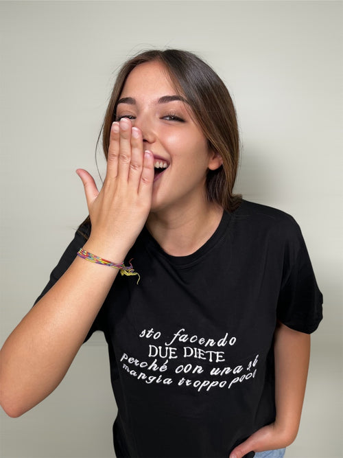 T-shirt Ricamo