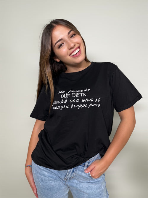 T-shirt Ricamo