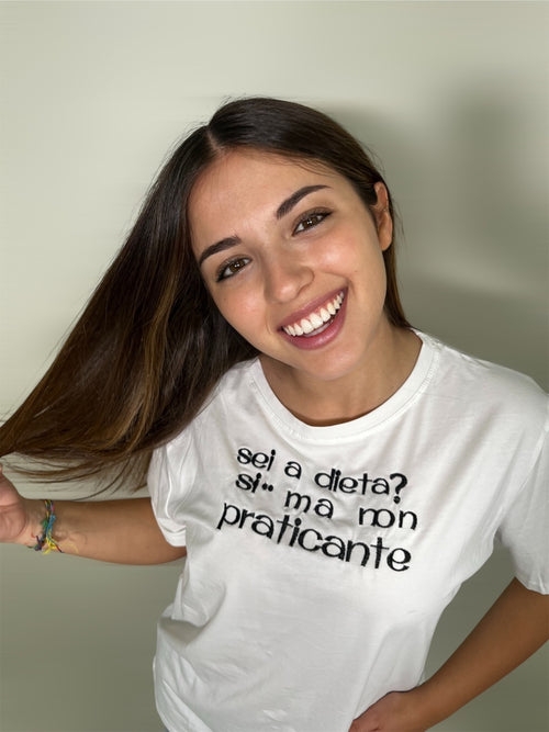 T-shirt Ricamo