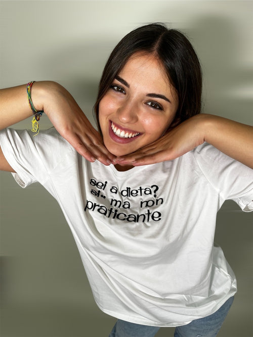 T-shirt Ricamo