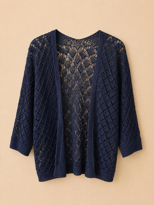 CARDIGAN TRAFORATO