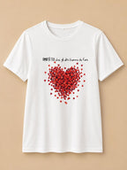 T-SHIRT CON CUORE