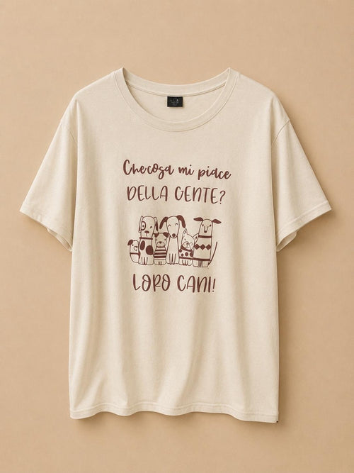 T-SHIRT CON STAMPA