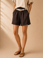 SHORTS CON CINTA