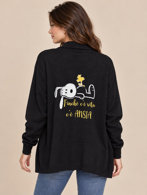 CARDIGAN SNOOPY